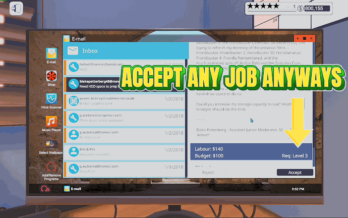 PC Building Simulator — No Rush (Any Job, No Deadlines) (screenshot 2)